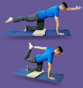 Chakravakasana 2 (Variación 2 puntos)