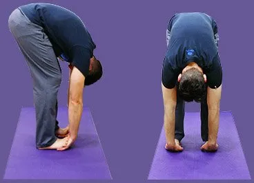 Pada Hastasana (Pinza con manos a los pies)